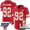 Exceptional 2020 Super Bowl LIV Nike Kansas City Chiefs #92 Tanoh Kpassagnon Red Team Color Vapor Untouchable Limited Player NFL Jersey