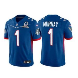 Exceptional 2022 NFL Pro Bowl Arizona Cardinals 1 Kyler Murray NFC Blue Jersey