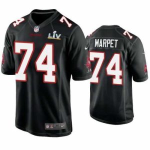 Exceptional Ali Marpet Buccaneers Black Super Bowl Lv Game Fashion Jersey