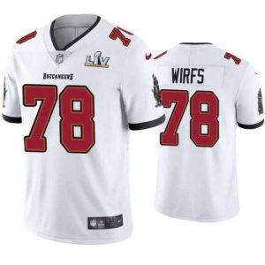 Exceptional Tristan Wirfs Buccaneers White Super Bowl Lv Vapor Limited Jersey