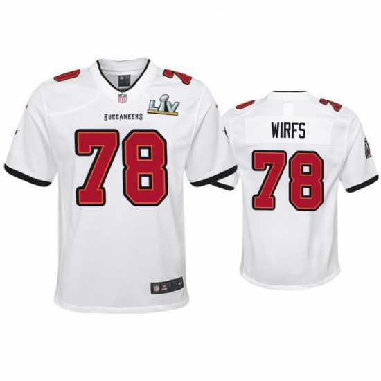 Exquisite Tristan Wirfs Buccaneers White Super Bowl Lv Game Jersey