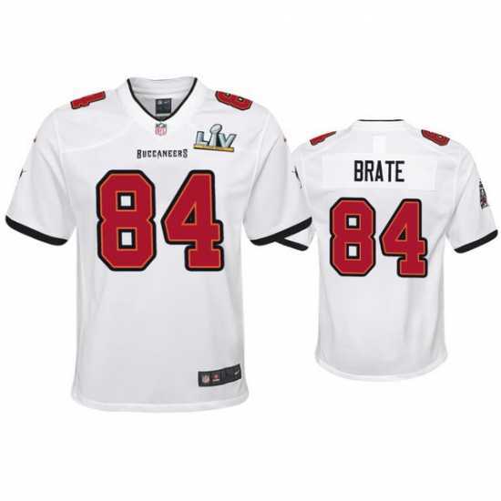 First - rate Cameron Brate Buccaneers White Super Bowl Lv Game Jersey