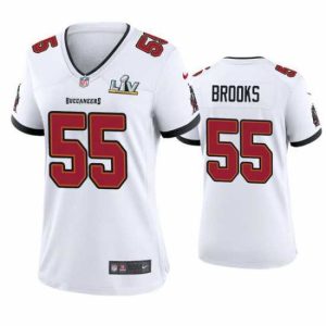 First - rate Derrick Brooks Buccaneers White Super Bowl Lv Game Jersey
