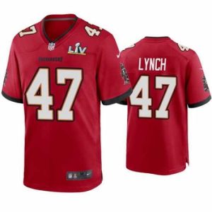 First - rate John Lynch Buccaneers Red Super Bowl Lv Game Jersey