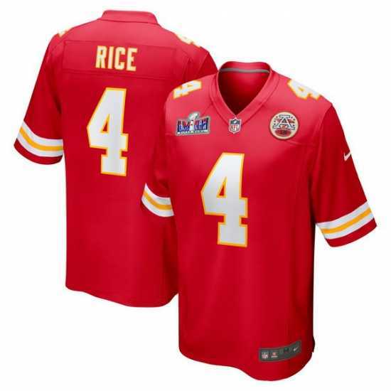 First - rate Kansas City Chiefs 4 Rashee Rice Red 2023 F.U.S.E Vapor Untouchable Limited Stitched 2024 Super Bowl LVIII Jersey