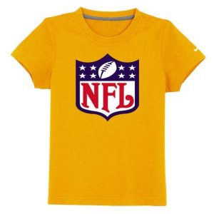 First - rate NFL Logo Youth T Shirt Yellow