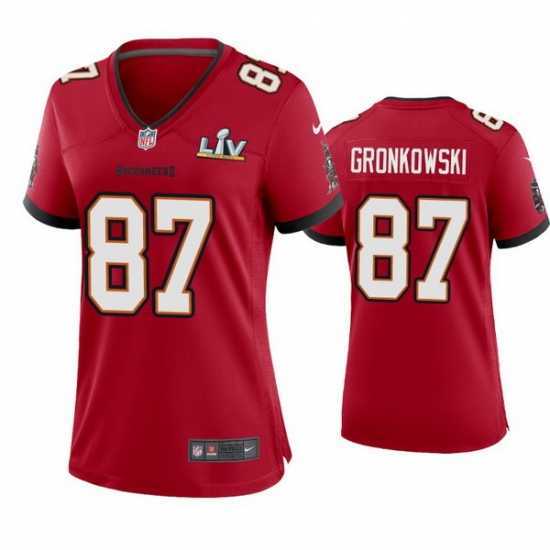 First - rate Rob Gronkowski Buccaneers Red Super Bowl Lv Game Jersey