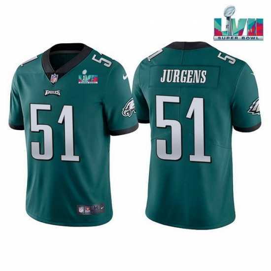 First - rate Toddler Philadelphia Eagles 51 Cam Jurgens Green Super Bowl LVII Vapor Untouchable Limited Stitched Jersey