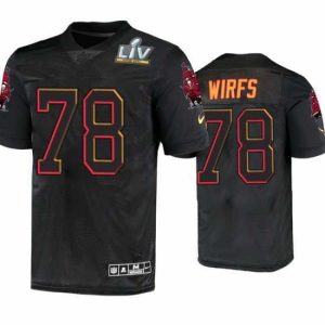 First - rate Tristan Wirfs Tampa Bay Buccaneers Black Super Bowl Lv Jersey