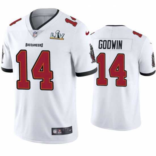 Gorgeous Chris Godwin Buccaneers White Super Bowl Lv Vapor Limited Jersey