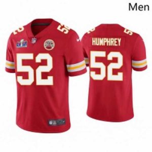 Gorgeous Kansas City Chiefs 52 Creed Humphrey Red Vapor Untouchable Limited Stitched Football 2024 Super Bowl LVIII Jersey