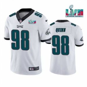 Gorgeous Toddler Philadelphia Eagles 98 Robert Quinn White Super Bowl LVII Vapor Untouchable Limited Stitched Jersey