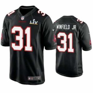 Magnificent Antoine Winfield Jr. Buccaneers Black Super Bowl Lv Game Fashion Jersey