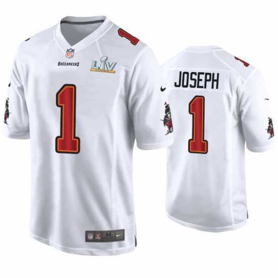 Magnificent Greg Joseph Buccaneers White Super Bowl Lv Game Fashion Jersey