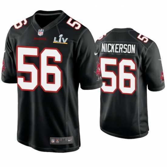 Magnificent Hardy Nickerson Buccaneers Black Super Bowl Lv Game Fashion Jersey
