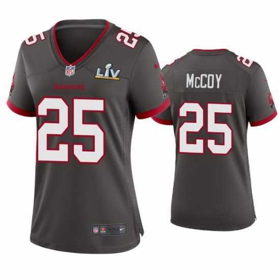 Magnificent Lesean Mccoy Buccaneers Pewter Super Bowl Lv Game Jersey