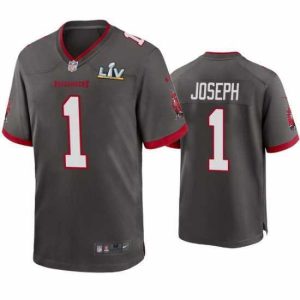 Outstanding Greg Joseph Buccaneers Pewter Super Bowl Lv Game Jersey