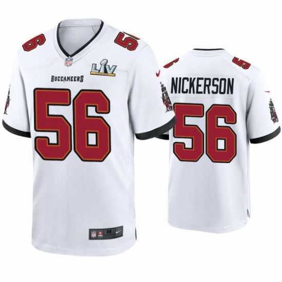 Outstanding Hardy Nickerson Buccaneers White Super Bowl Lv Game Jersey