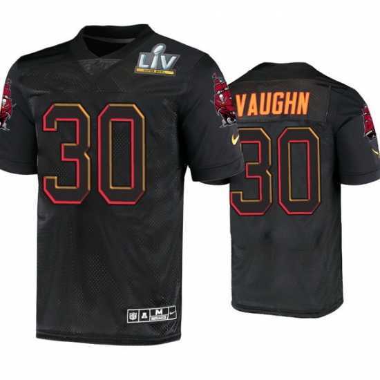 Outstanding Ke'Shawn Vaughn Tampa Bay Buccaneers Black Super Bowl Lv Jersey