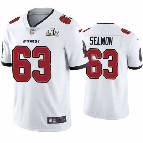 Outstanding Lee Roy Selmon Buccaneers White Super Bowl Lv Vapor Limited Jersey