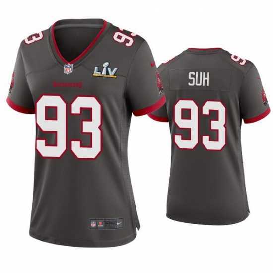 Outstanding Ndamukong Suh Buccaneers Pewter Super Bowl Lv Game Jersey