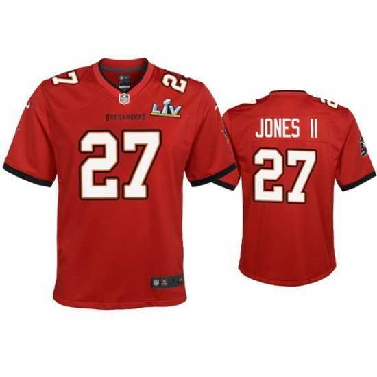 Outstanding Ronald Jones Ii Buccaneers Red Super Bowl Lv Game Jersey