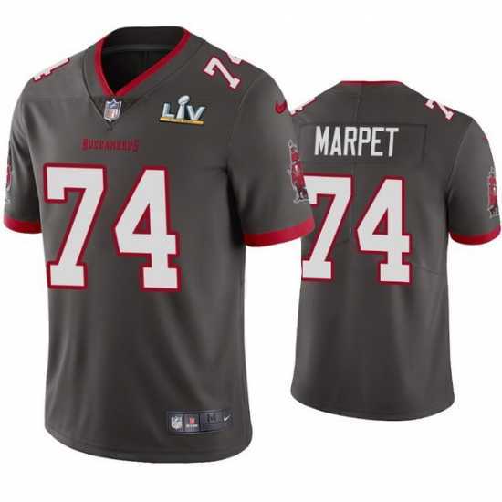 Premium Ali Marpet Buccaneers Pewter Super Bowl Lv Vapor Limited Jersey