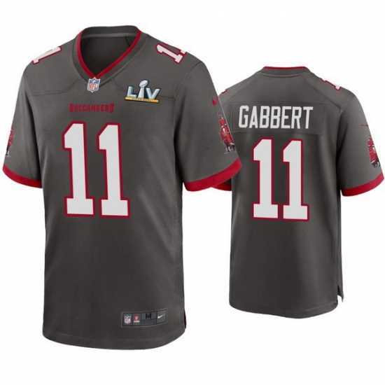 Premium Blaine Gabbert Buccaneers Pewter Super Bowl Lv Game Jersey