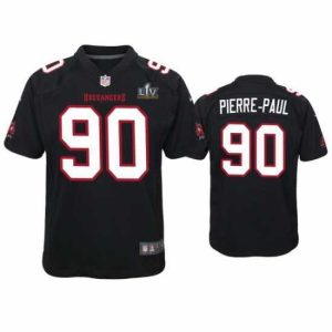 Premium Jason Pierre Paul Buccaneers Black Super Bowl Lv Game Fashion Jersey