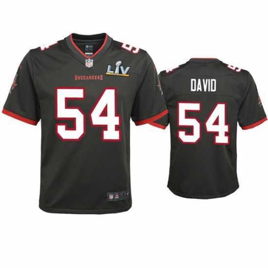 Premium Lavonte David Buccaneers Pewter Super Bowl Lv Game Jersey