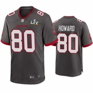 Premium O.J. Howard Buccaneers Pewter Super Bowl Lv Game Jersey