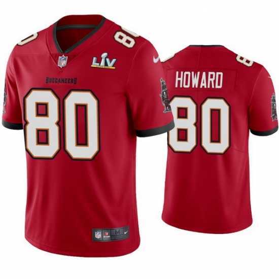 Premium O.J. Howard Buccaneers Red Super Bowl Lv Vapor Limited Jersey