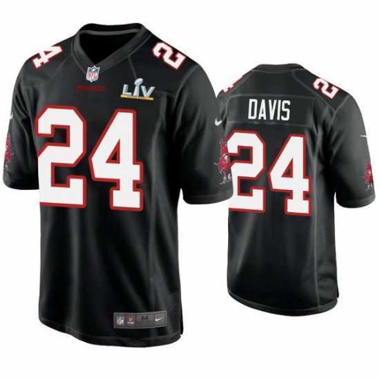 Splendid Carlton Davis Buccaneers Black Super Bowl Lv Game Fashion Jersey