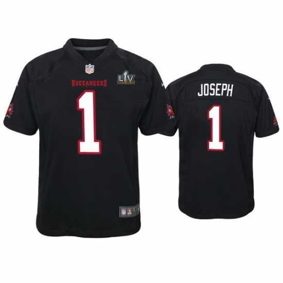 Splendid Greg Joseph Buccaneers Black Super Bowl Lv Game Fashion Jersey