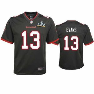 Splendid Mike Evans Buccaneers Pewter Super Bowl Lv Game Jersey