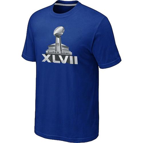 Splendid NFL Super Bowl XLVII Logo T Shirt Blue