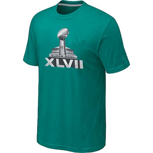Splendid NFL Super Bowl XLVII Logo T Shirt Green