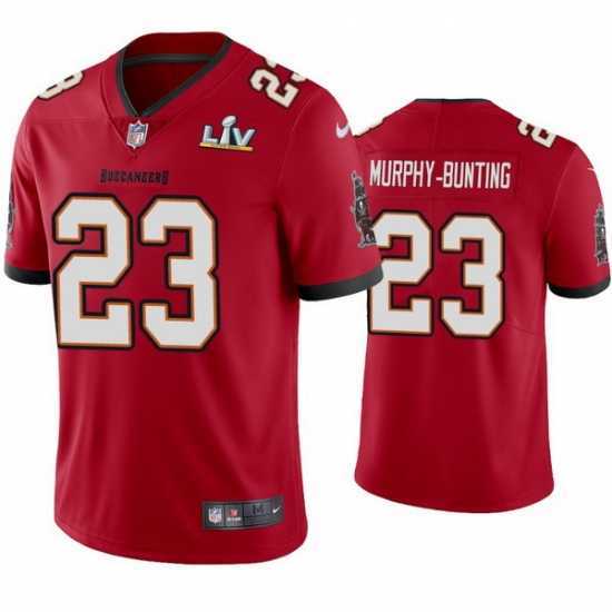 Splendid Sean Murphy Bunting Buccaneers Red Super Bowl Lv Vapor Limited Jersey