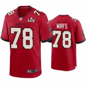 Splendid Tristan Wirfs Buccaneers Red Super Bowl Lv Game Jersey
