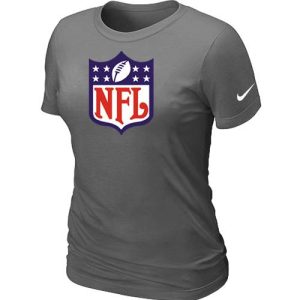 Splendid Women's  NFL Logo NFL T Shirt Light Dark Grey