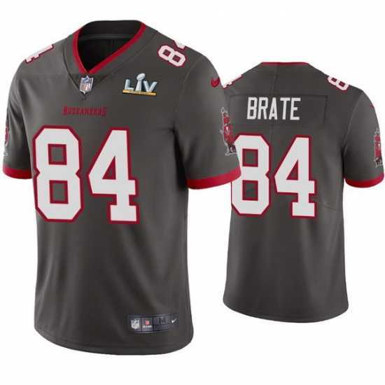 Superior Cameron Brate Buccaneers Pewter Super Bowl Lv Vapor Limited Jersey