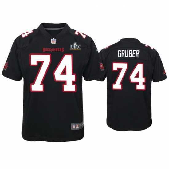 Superior Paul Gruber Buccaneers Black Super Bowl Lv Game Fashion Jersey