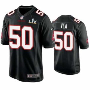 Superior Vita Vea Buccaneers Black Super Bowl Lv Game Fashion Jersey